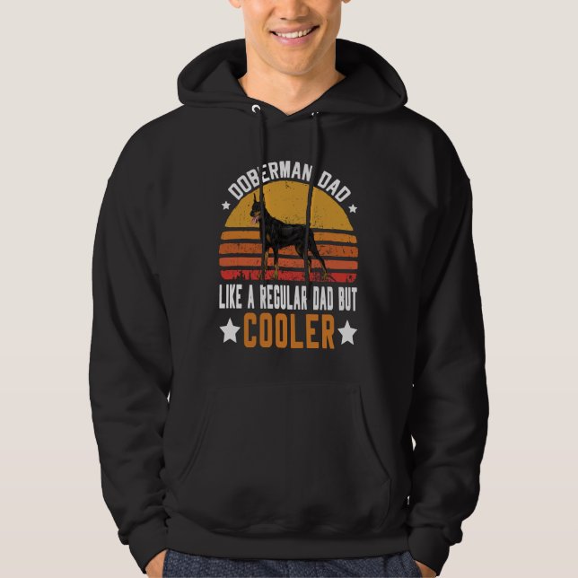 Doberman Dad Hoodie (Front)