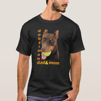 Doberman Dad Mum T-Shirt