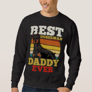 Doberman Dad Retro Sweatshirt