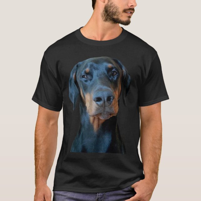 Doberman Dad T-Shirt (Front)