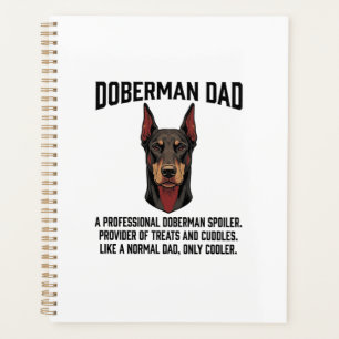 Doberman Dad Vintage Engraving Dog Lover Shirt Des Planner