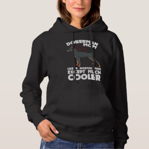 Doberman Dog 1002 Hoodie