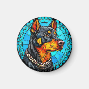 Doberman dog magnet