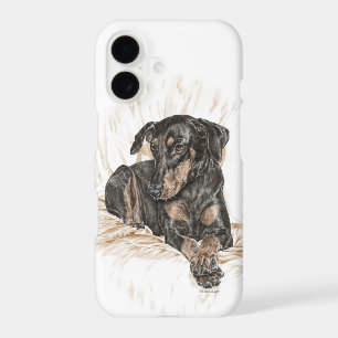 Doberman Dog Natural Ears