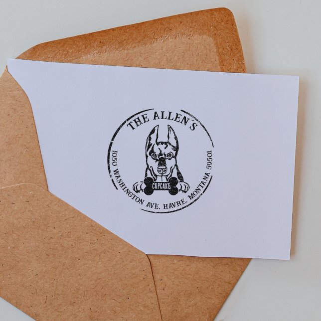Doberman Dog  Rubber Stamp (Creator Uploaded)