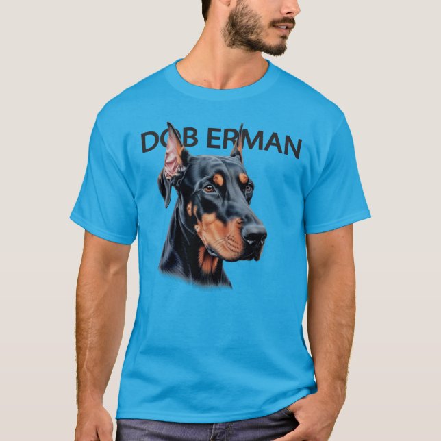 Doberman Dog T-Shirt (Front)