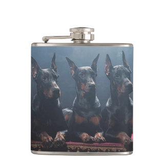 Doberman Flask