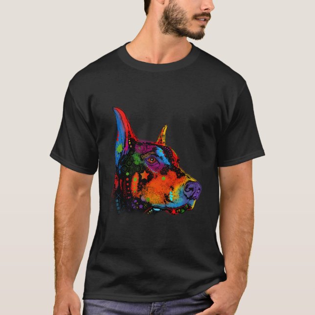 Doberman Gift For A Doberman Mum T-Shirt (Front)