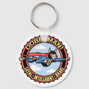 Doberman! Key Ring