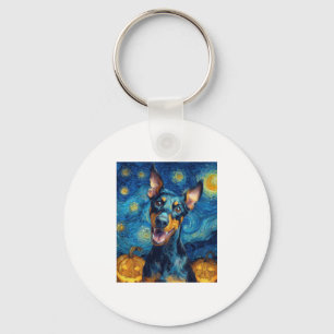 doberman key ring
