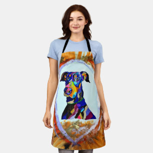 Doberman Love Apron