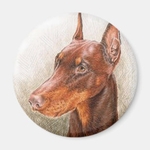 Doberman Magnet