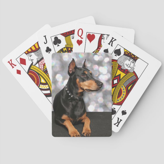 Doberman - Megyan Playing Cards (Back)