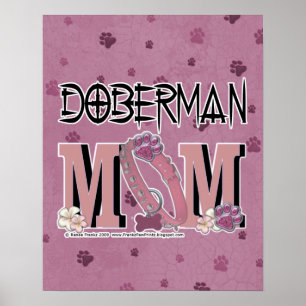 Doberman MOM Poster