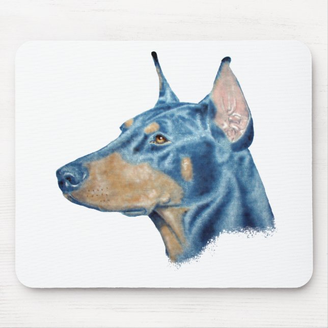 Doberman Mouse Pad (Front)