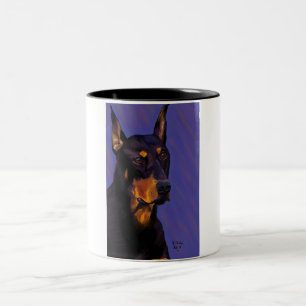 Doberman mug