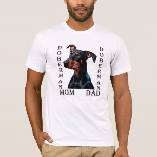 Doberman Mum Dad T-Shirt