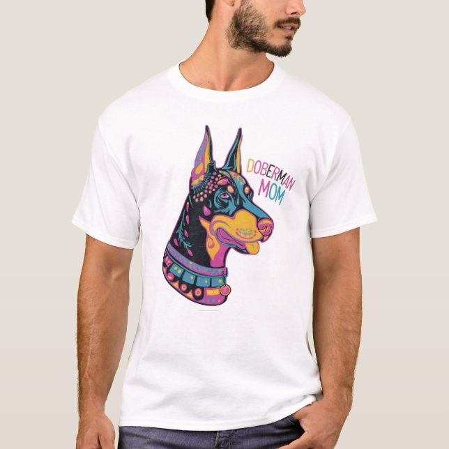 Doberman Mum T-Shirt (Front)