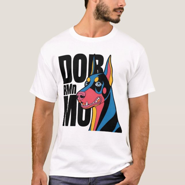 Doberman Mum T-Shirt (Front)