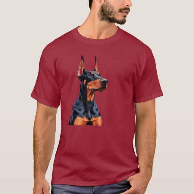 Doberman Mum T-Shirt (Front)
