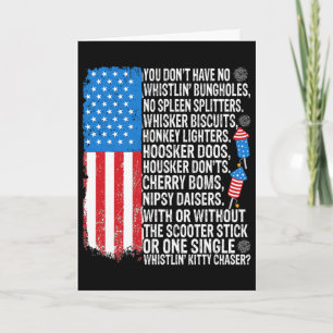 Doberman Pinscher American Flag Usa Awesome Card