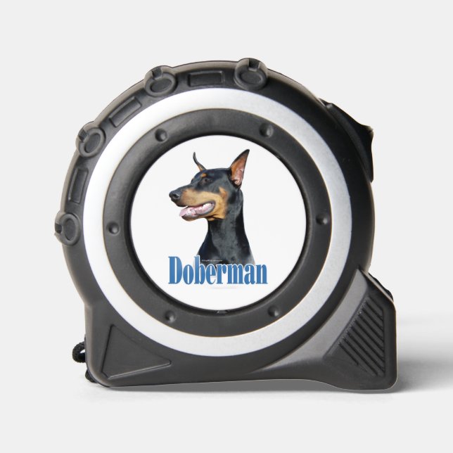 Doberman Pinscher (black) Name 1 (Front)