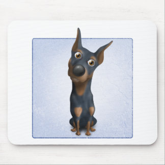 Doberman Pinscher (Black & Tan) DOB1 Mouse Pad