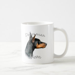Doberman Pinscher (blk) Mum 2 Coffee Mug