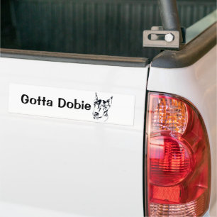 Doberman Pinscher Bumper Sticker