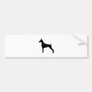 doberman pinscher bumper sticker