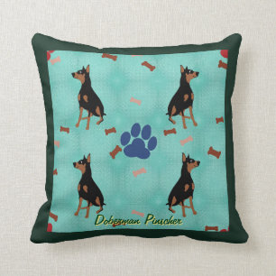 Doberman Pinscher Cushion