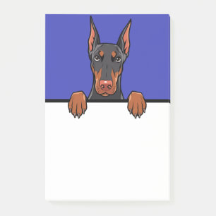 Doberman Pinscher Cute Funny Dog Lover Gifts Post-it Notes