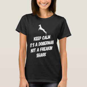 Doberman Pinscher Dobie Dog Mum Dad Pet Owner T-Shirt