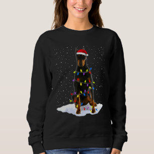 Doberman Pinscher Dog 3 Sweatshirt