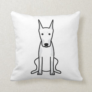 Doberman Pinscher Dog Cartoon Cushion