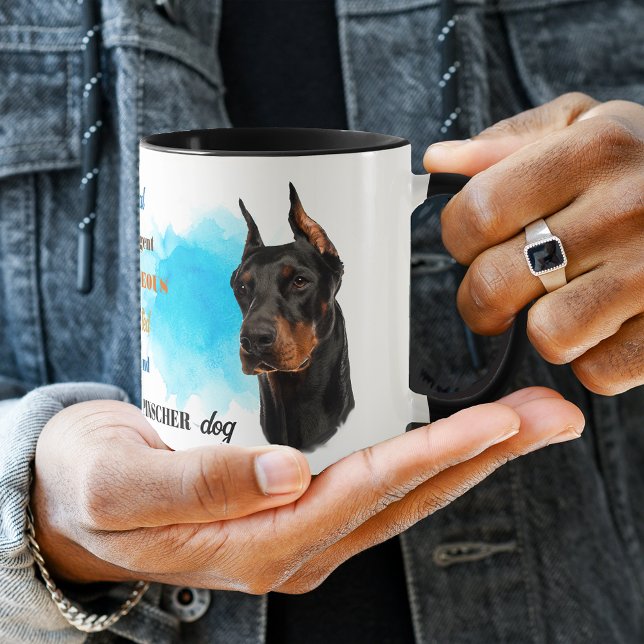Doberman Pinscher Dog Loyal Friend Mug (Creator Uploaded)