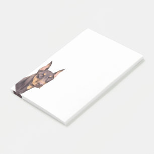 Doberman Pinscher Dog Post-it Notes
