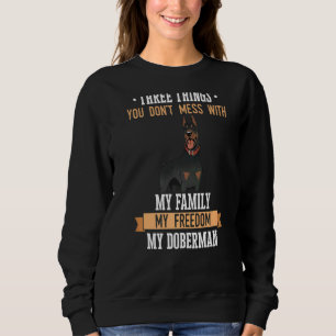 Doberman Pinscher Dog Sweatshirt