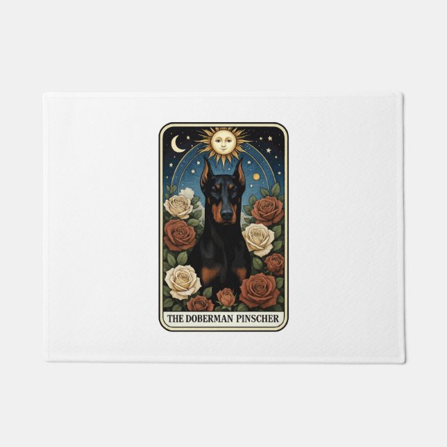 Doberman Pinscher Doormat (Front)