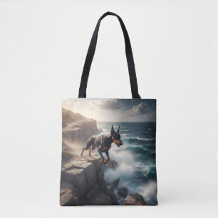 Doberman Pinscher Elegant Tote Bag