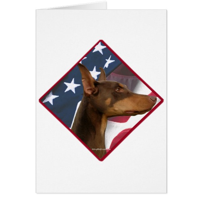 Doberman Pinscher Flag 2 (Front)