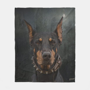 Doberman Pinscher   Fleece Blanket