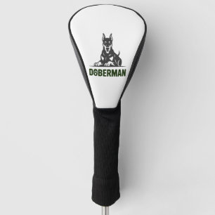 Doberman Pinscher Golf Head Cover