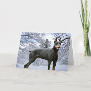 Doberman Pinscher Greeting Card