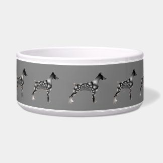 Doberman Pinscher Grey Dog Bowl
