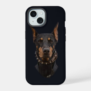 Doberman Pinscher iPhone 15 Case