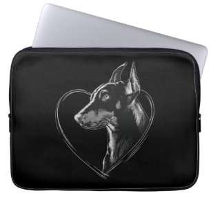 Doberman Pinscher Laptop Sleeve