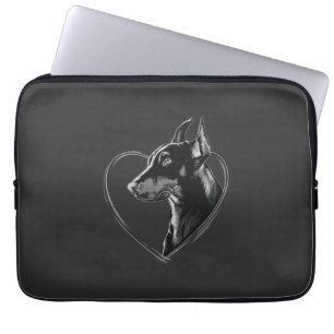 Doberman Pinscher Laptop Sleeve