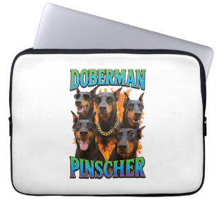 Doberman Pinscher Laptop Sleeve
