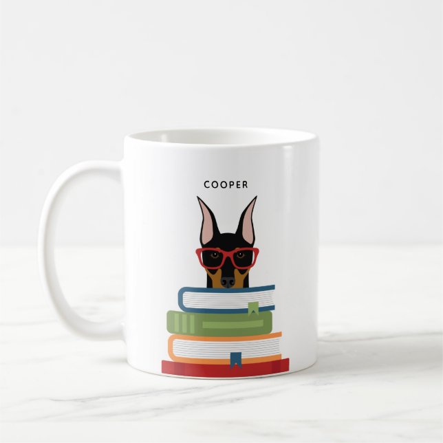 Doberman Pinscher Mugs (Left)